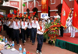 Ảnh: 22 triệu học sinh rộn ràng vào năm học mới