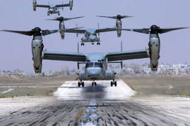 Nhật: Rầm rộ phản đối trực thăng MV-22 Osprey của Mỹ