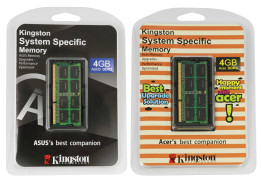 Kingston ‘khoác áo’ mới cho RAM laptop ASUS, Acer