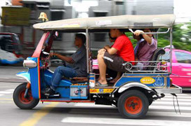 Tuk tuk kiểu Thái có hơn được xe ôm Việt?