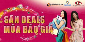 Săn Deal mùa bão giá cùng Chodientu.vn và Muarieng.vn
