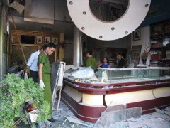 Thái Bình: Nổ mìn đánh sập tiệm vàng qua lời nhân chứng