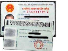 Cuối tháng 9, cấp mẫu chứng minh thư mới