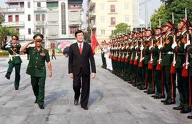 Chủ tịch nước dự lễ khai giảng tại Học viện Quốc phòng