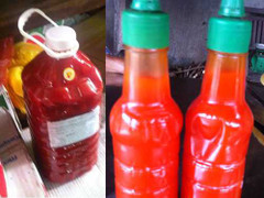 Tương ớt 4.000 đồng/lít chế biến toàn bằng độc chất