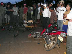 Hai mô tô đấu đầu, 2 người thiệt mạng