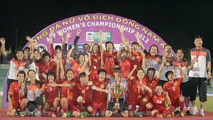 Kiều Trinh đưa tuyển nữ VN lên ngôi vương Đông Nam Á