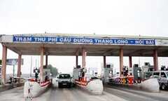 Phí đường bộ Bắc Thăng Long - Nội Bài sắp tăng mạnh