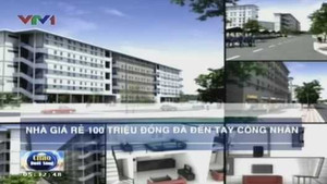 Nhà 100 triệu đồng đã đến tay người thu nhập thấp