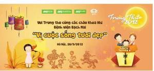 Trung thu sớm, chung tay 'Vì cuộc sống tươi đẹp'
