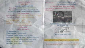 Hoang mang làng có 4 trẻ sinh non chết trong 1 tuần