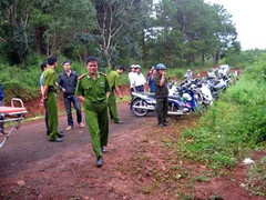 Thi thể cán bộ quản giáo chết trong rẫy cà phê