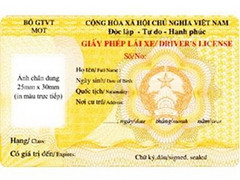 Hà Nội cấp, đổi giấy phép lái xe mới
