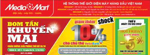 “Bom tấn khuyến mại” đợt 2 “bùng nổ” tại Media Mart