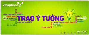 Góp ý tưởng, nhận giải thưởng lớn từ VinaPhone