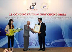 Vinamilk đạt doanh nghiệp tin cậy vì người tiêu dùng