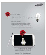Sắp diễn ra dạ tiệc 'Đam mê sáng tạo' Galaxy Note II