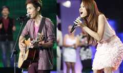 Vietnam Idol:Thanh Hưng bị loại, Hương Giang đi tiếp