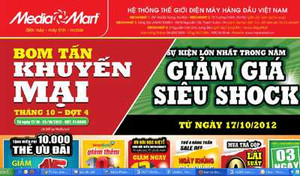 Media Mart: Bom tấn khuyến mại đợt 4