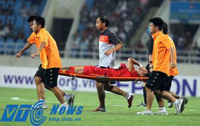Cập nhật: Công Vinh không bị gãy chân