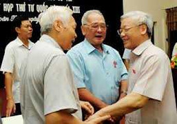 Tổng Bí thư tiếp xúc cử tri quận Hoàn Kiếm, Tây Hồ