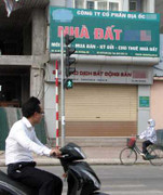 Môi giới địa ốc ngày càng bết bát