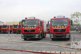 TP.HCM tiếp nhận 15 xe chữa cháy hiện đại từ Pháp