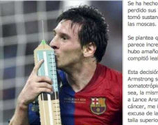Messi dùng doping để duy trì phong độ?