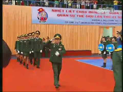 Giải Taekwondo quân sự thế giới đang diễn ra tại TP.HCM