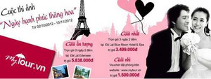 Sẻ chia ảnh cưới, miễn phí kì trăng mật cùng Mytour.vn