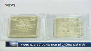 Vàng SJC 'mặc áo' chống giả mới
