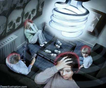 Bóng đèn tiết kiệm điện rất độc?