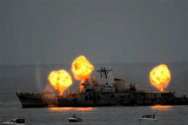 Thế giới 24h: Đánh chìm chiến hạm để làm bảo tàng