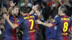 Barca thắng nhàn, Vilanova soán ngôi Guardiola