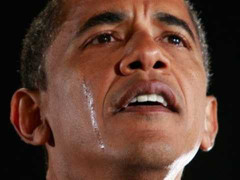 Video, ảnh: Tổng thống Obama lại rơi lệ cảm ơn cấp dưới