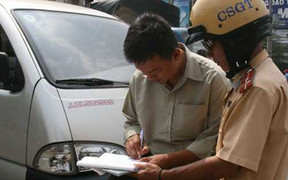 Đi xe không chính chủ bị phạt tới 10 triệu