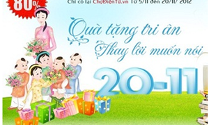 20/11 - Quà tặng tri ân, thay lời muốn nói