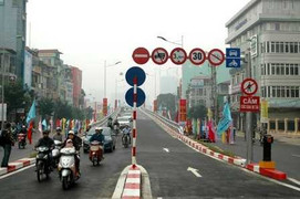 Ảnh: Thông xe cầu vượt nhẹ dài nhất Thủ đô