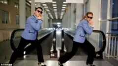 Siêu mẫu 4 con say mê nhảy Gangnam Style