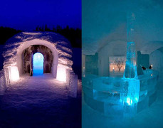 Vẻ đẹp có một không hai của khách sạn băng