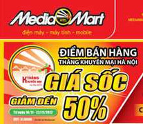 Media Mart: Đợt giảm giá lớn nhất trong năm