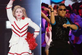 Madonna nhảy Gangnam Style cực sung cùng PSY