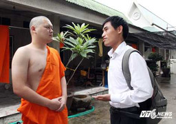 Tận thấy Beckham trong điện thờ ở Bangkok