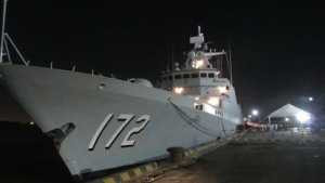 Ảnh: Tàu chiến Malaysia ở cảng Nhà Rồng