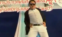 Tù nhân Thái Lan nhảy Gangnam Style rèn sức khỏe
