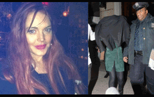 Đánh người trong hộp đêm, Lindsay Lohan bị bắt
