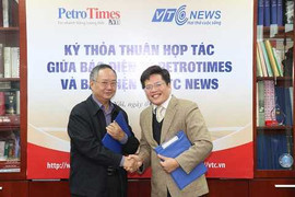 VTC News kí kết thỏa thuận hợp tác với Petrotimes