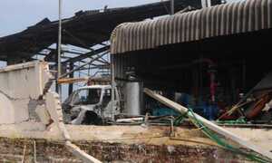 Ảnh: Tan hoang sau vụ nổ lớn ở Bắc Ninh