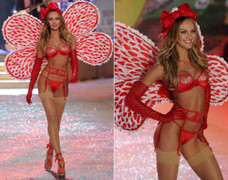 Dàn chân dài thiên thần nội y 'thiêu đốt' sàn diễn