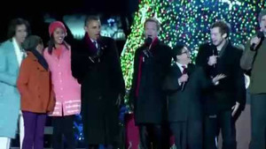 Nghe gia đình Obama hát mừng Giáng sinh